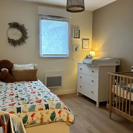 T3 De Gamme Proche - Climatisation, Terrasse, Jardin & Parking Gratuit